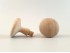 Beech mushroom handle Ø4.5 cm. with spike Ref.13