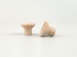 Beech knob handle Ø2.5 cm. with nut Ref.16