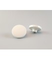 White round handle Ø5 cm. with nut Ref.25