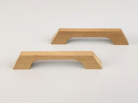 Tirador asa Roble 12 cm. Ref.52R