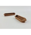Sapelly rounded inlaid handle 11 cm. Ref.78