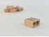 Double wooden pencil sharpener Ref.OP431645