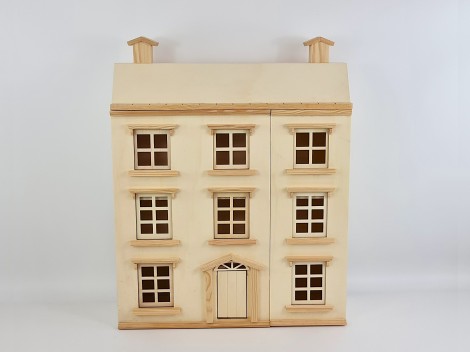 Casita de muñecas de madera rústica Ref.AR12431