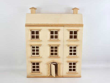 Casita de muñecas de madera rústica Ref.AR12431