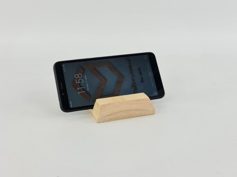 Base sobremesa de madera para móvil o tablet Ref.OP633117