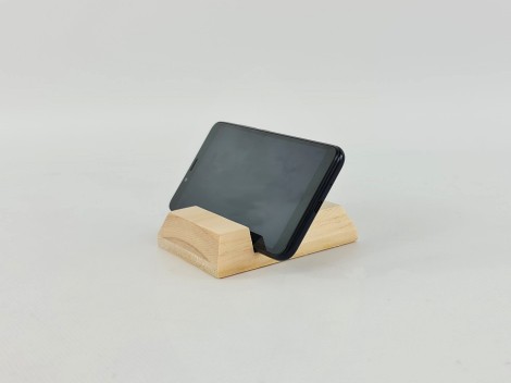 Wooden desktop base for mobile or tablet Ref. OP633117