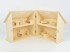 Wooden dollhouse with furniture Ref.AR15702