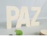 Letras de madera 2 tamaños Ref.P1341D