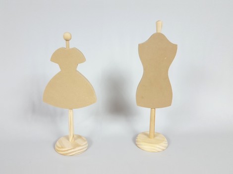 Wooden necklace stand 2 models Ref.P00SC2V