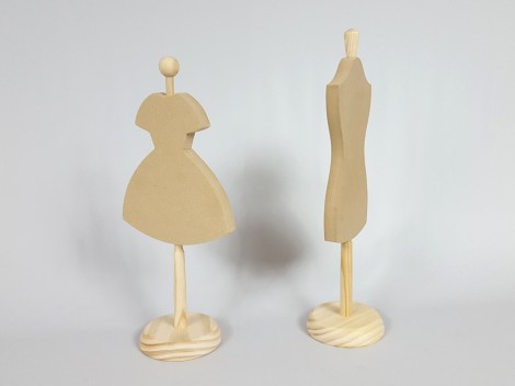 Wooden necklace stand 2 models Ref.P00SC2V