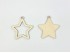 Estrella adorno de Navidad de madera Ref.H3735