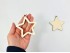 Estrella adorno de Navidad de madera Ref.H3735