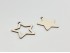Estrella adorno de Navidad de madera Ref.H3735