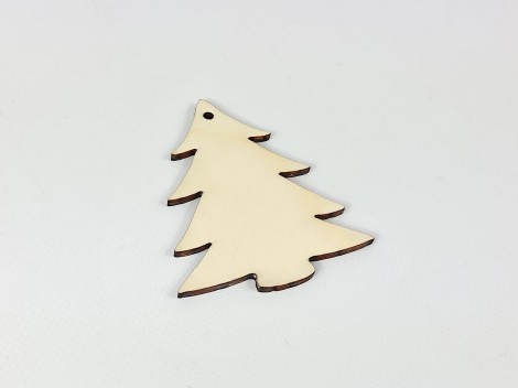 Wooden Christmas tree ornament Ref.H3736