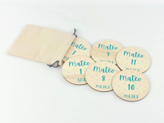 Cumple mes Primer año color Ref.MOH120