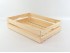 Caja cesta madera natural 60x40x14 cm. Ref.AT11318