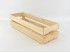 Natural wood basket box 60x20x14 cm. Ref.AT11308