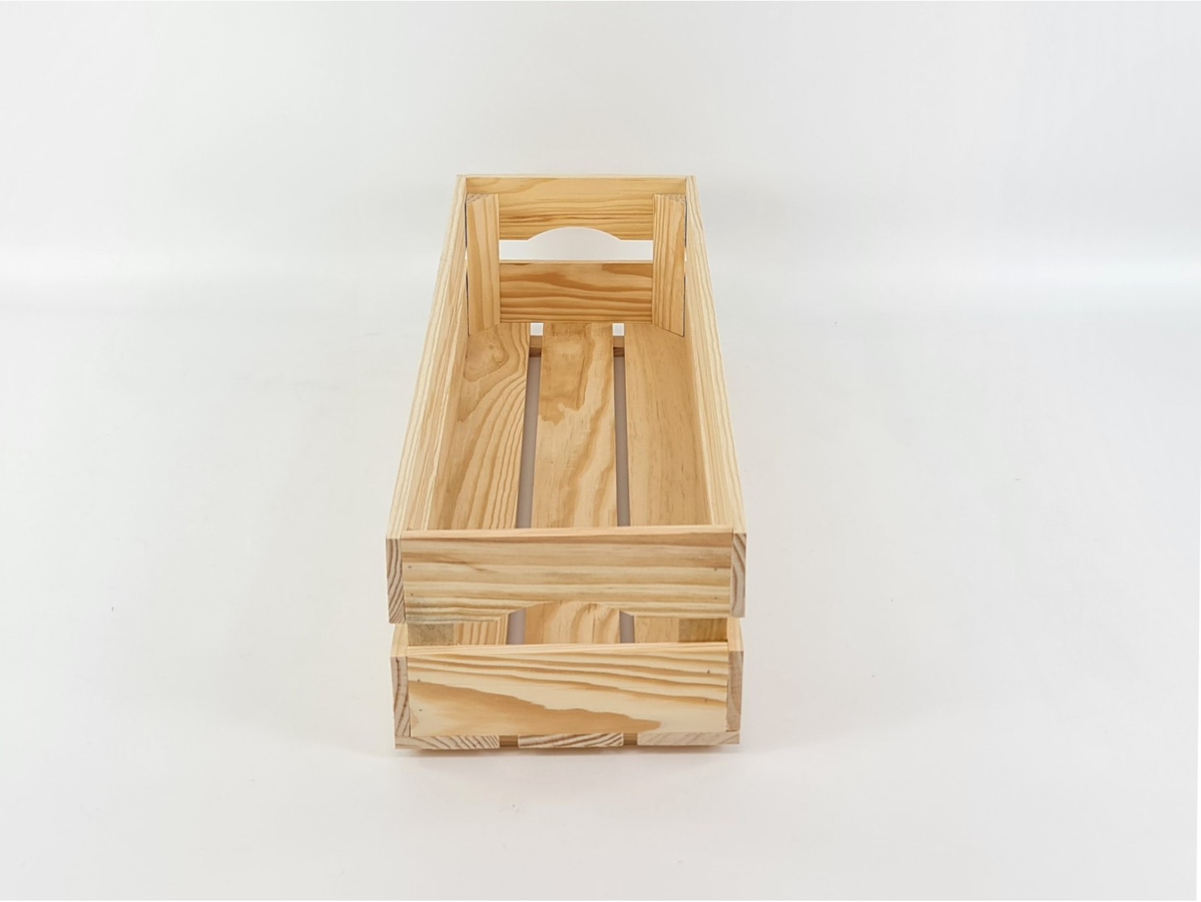 Caja de madera decorativa 60x40x17