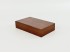 Peana Rectangular 14x8x3 cm. barnizada roble Ref.MD10813