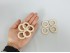 Wooden ring Ø3,5 cm. Ref.CCAN01