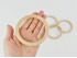 Wooden ring Ø9.5 cm. Ref.CCAN11