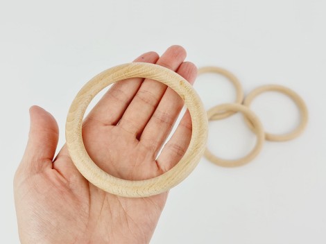 Wooden ring Ø9.5 cm. Ref.CCAN11