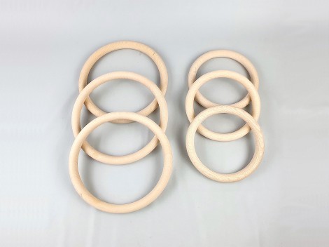Wooden rings Ø16.5 - Ø21.5 cm. Ref. 811