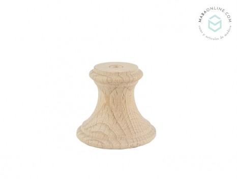 Peana redonda Ø4,5x4,5 cm. para miniaturas Ref.MO297