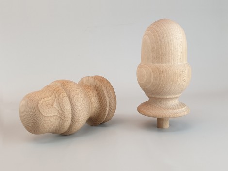 Top Pineapple Beech Ø9 cm. Ref.352