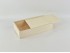 Caja de madera 32,5x18x7,5 cm. c/tapa corredera Ref.PC2D