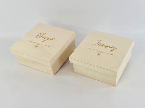 Square box with lid Ref.P00C20