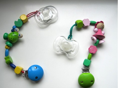 Pacifier chains Frog REF.S1383R