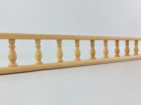 Assembled railing 120 cm REF.300