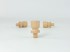 Tirador pomo de haya Ø2 cm. c/espiga Ref.STP10