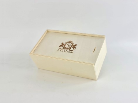 Caja de madera c/tapa corredera varias medidas Ref.TC