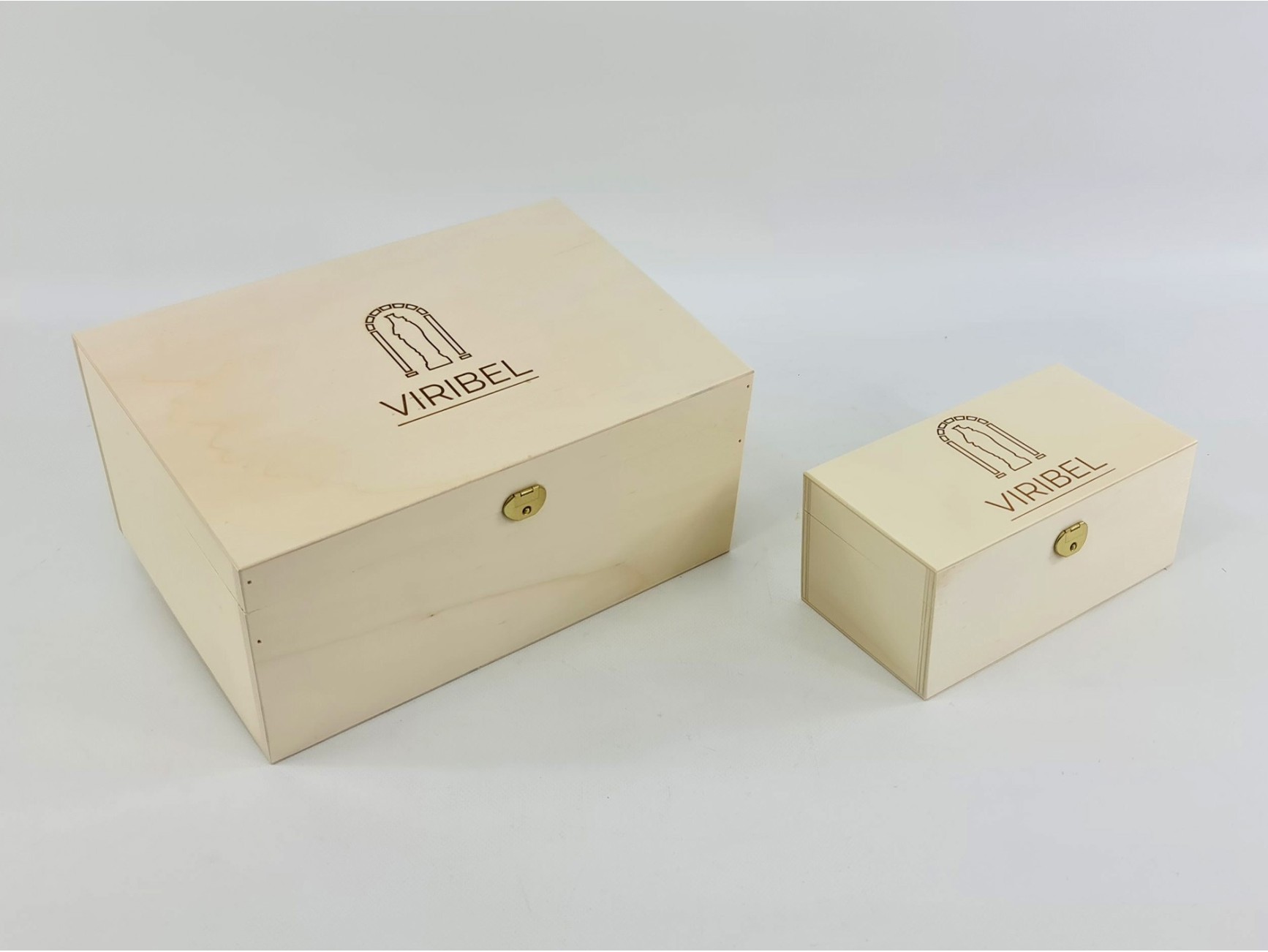 Caja Te amo para siempre - Fabricada en madera con grabado laser