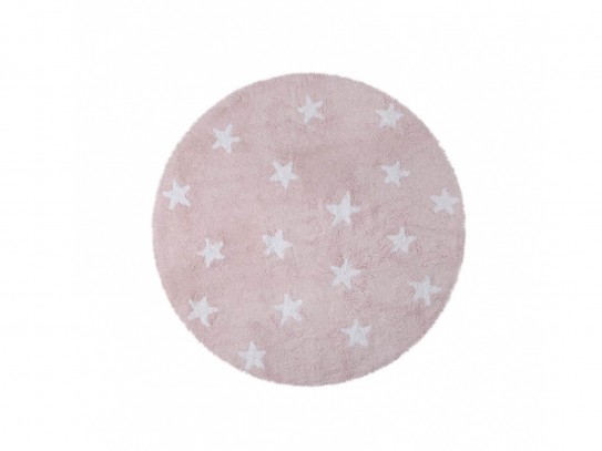 Alfombra Cielo Rosa Redonda Ref. LC10001