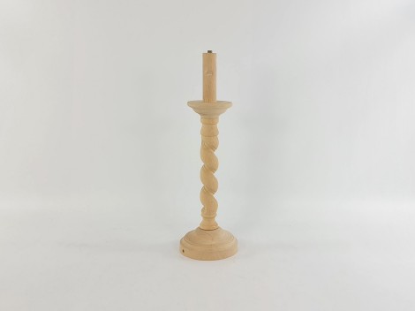 Pie salomónico de lámpara sobremesa 41 cm. Ref.MO717