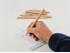 Wooden pen black ink Ref.MO6725
