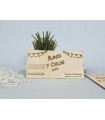 Wooden invitations Pennant MOD.3