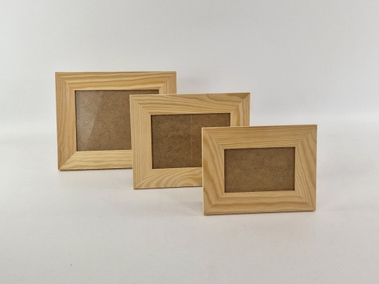 Pictures 4 cm frames with photo glass Ref.PVL4