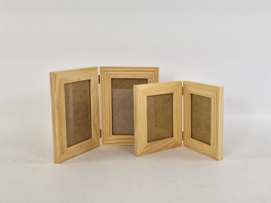 Double frames 2.5 cm. with glass for photos Ref.PDV25