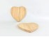 Solid wood heart 22x22x2 cm. AT11419