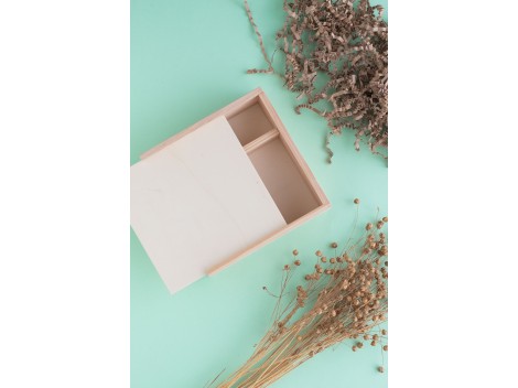 Box photos 10x15 with lid Wood Ref.P00CF13