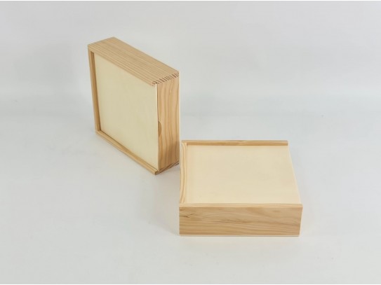 Box photos 10x15 with lid Wood Ref.P00CF13