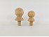 Pine and beech ball auction 2 measures Ref. 351-353