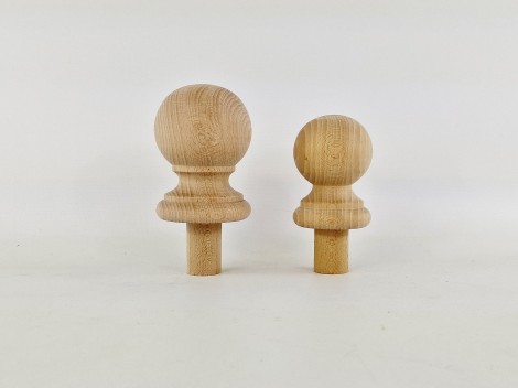 Pine and beech ball auction 2 measures Ref. 351-353