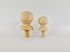 Pine and beech ball auction 2 measures Ref. 351-353