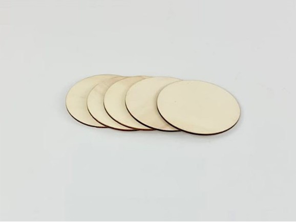 Wooden circle Ø12 cm. Ref.HD120