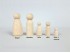 Muñecos familia de madera Ref.PegDolls